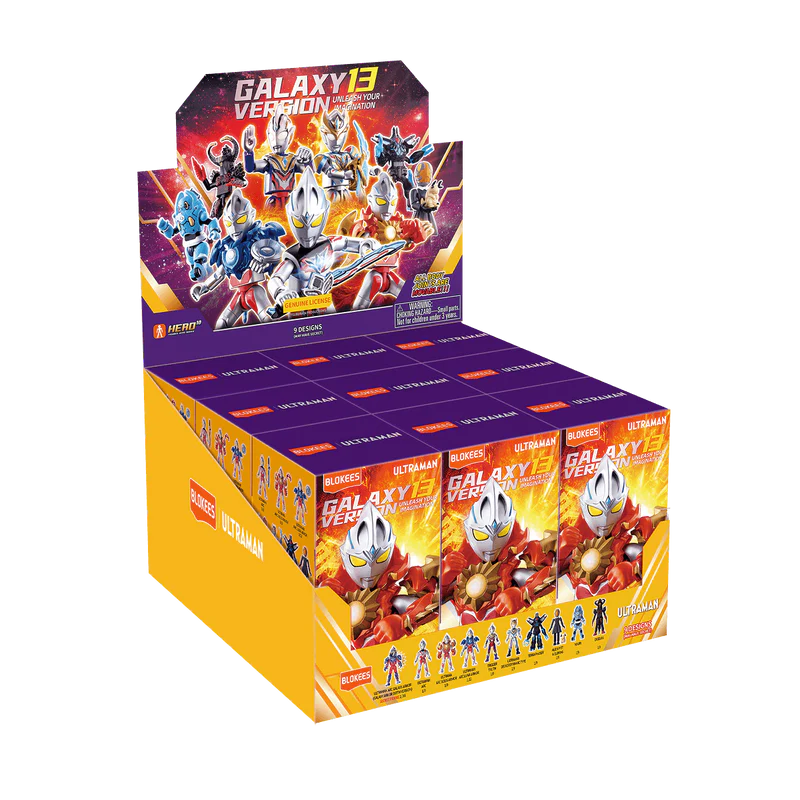 ACTION FIGURE BLOKEES ULTRAMAN GV 13 UNLEASH YOUR IMAGINATION