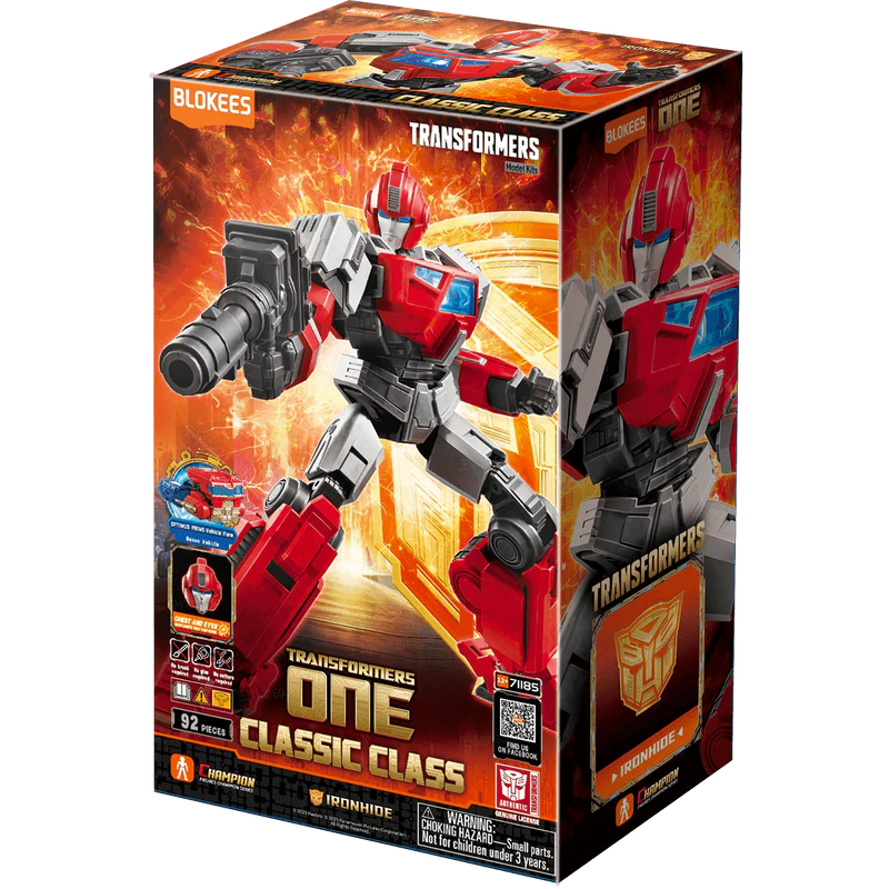 ACTION FIGURE BLOKEES TRANSFORMERS CC-19 MOVIE IRONHIDE