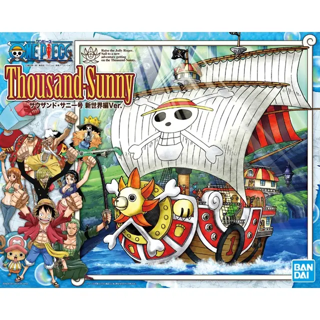 MODEL KIT BANDAI THOUSAND SUNNY NEW WORLD VER.