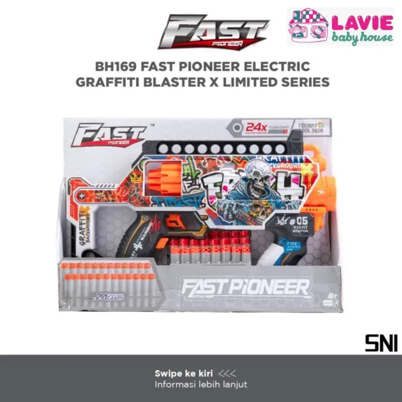 BH169 FAST PIONEER ELECTRIC GRAFFITI BLASTER X LIMITED SERIES 