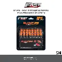 "BT348 FAST PIONEER SLAMFIRE MAX PRECISION 24 Foam Darts" 