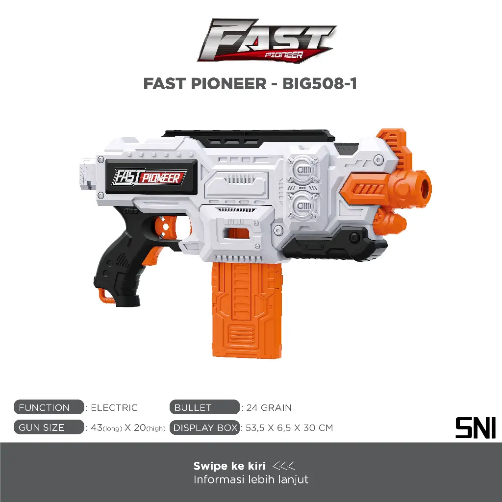 BLASTER FAST PIONEER BIG508 1 ELECTRIC MP7