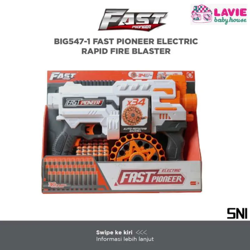 BLASTER FAST PIONEER BIG547 1 ELECTRIC RAPID FIRE
