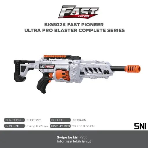 BLASTER FAST PIONEER BIG502K ULTRA PRO COMPLETE SERIES