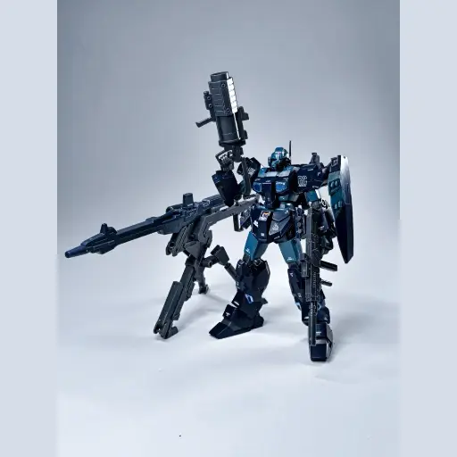 BAOBAO HG 1/144 JESTA RGM-96Xs TEAM BC WITH GUN FIRE EFFECTS + WATER DECAL