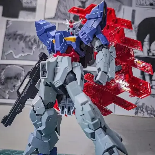 [PREORDER] HG 1/144 NEO ZEON PROTOTYPE MOBILE SUIT (WITH WATER DECAL + STAND)