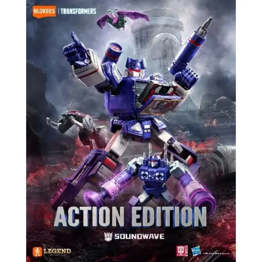 [71172] BLOKEES TRANSFORMERS ACTION EDITION AE3 SOUNDWAVE