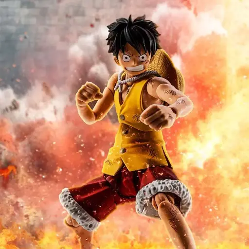 [69297-9] [PREORDER] S.H.FIGUARTS ACTION FIGURE BANDAI SHF S.H.FIGUARTS MONKEY D LUFFY -SUMMIT WAR OF MARINEFORD-