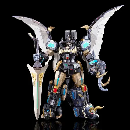 [PREORDER] BEAST KING MODEL G-02 DINO MEGAZORD BLACK EDITION DIECAST FIGURE