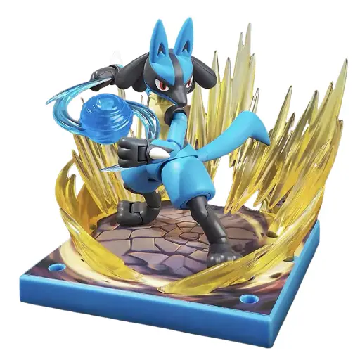 [74107] ACTION FIGURE BLOKEES POKEMON CLASSIC EDITION L LUCARIO 