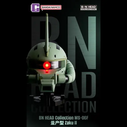 [59202-4] [PREORDER] BN HEAD COLLECTION MS-06F ZAKU II