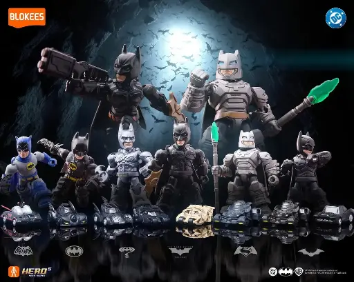 [75701] BLIND BOX BLOKEES DC JUSTICE LEAGE  BATMAN DEFENDER VERSION 1 DV01