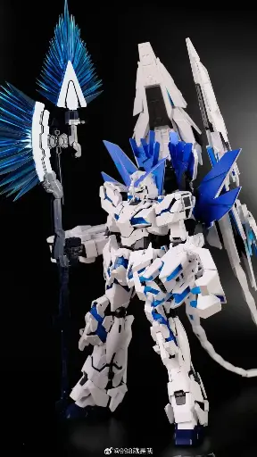 [PREORDER] SHENSHOU MODEL MGEX 1/100 RX-0 FULL ARMOR UNICORN PERFECTIBILITY MODEL KIT LED VER.