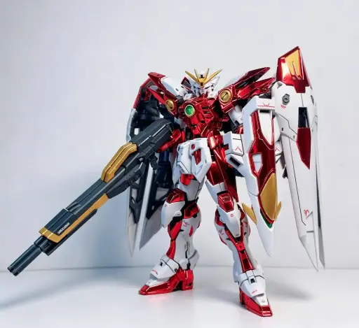 MOHE MODEL RG 1/144 WING ZERO FLAME SPESIAL COATING MODEL KIT 