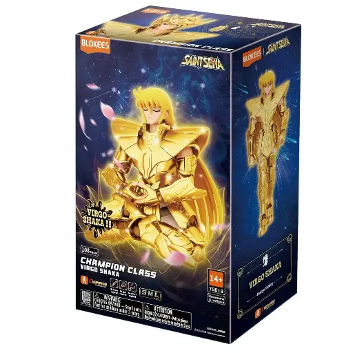 [75019] ACTION FIGURE BLOKEES SAINT SEIYA - CHAMPION CLASS VIRGO SHAKA 