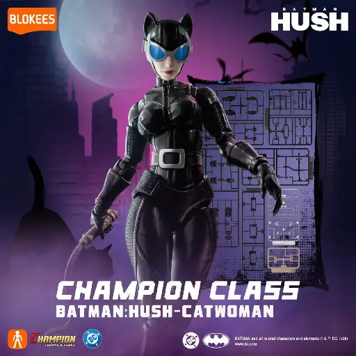 [PREORDER] ACTION FIGURE BLOKEES BLOKEES CHAMPION CLASS BATMAN HUSH-CATWOMAN