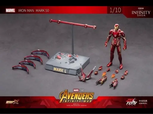ACTION FIGURE ZD TOYS IRONMAN MARK L
