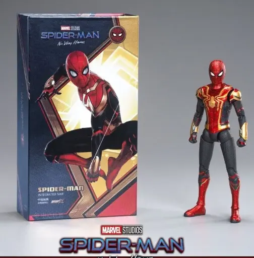 ACTION FIGURE ZD TOYS SPIDER-MAN INTEGRATED SUIT (RED GOLD SPIDER)