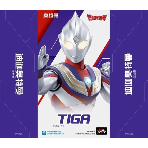 ACTION FIGURE ZD TOYS ULTRAMAN TIGA