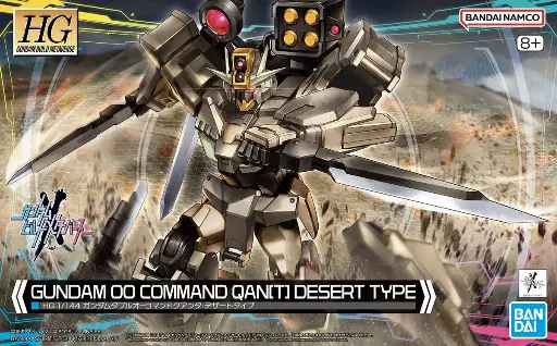 HG BANDAI HGGBM 00 COMMAND QAN[T] (DESERT TYPE)