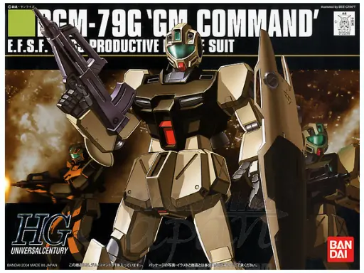 HG BANDAI RGM-79G GM COMMAND