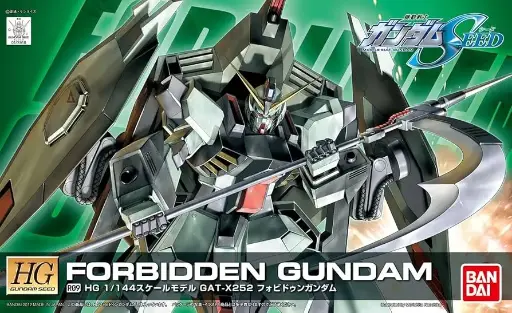 HG HGCE BANDAI R09 FORBIDDEN GUNDAM