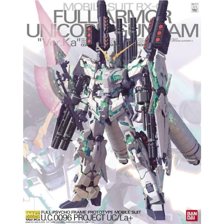 MG BANDAI RX-0 FULL ARMOR UNICORN GUNDAM VER KA