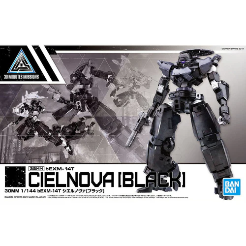MODEL KIT 30MM BANDAI bEXM-14T CIELNOVA (BLACK)