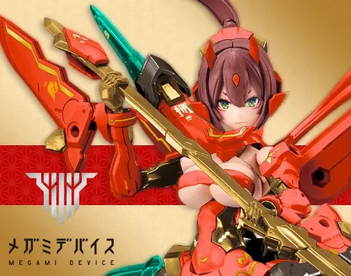 KOTOBUKIYA MEGAMI DEVICE ASRA NINE-TAILS HOMURA