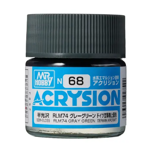 PAINT - ACRYSION N68 RLM74 GRAY GREEN