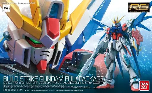 RG BANDAI BUILD STRIKE GUNDAM FULL PACKAGE
