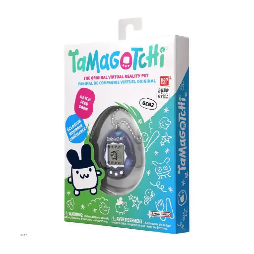 BANDAI TAMAGOTCHI TAMAGOCHI PINK GLITTER GEN 2 ORIGINAL