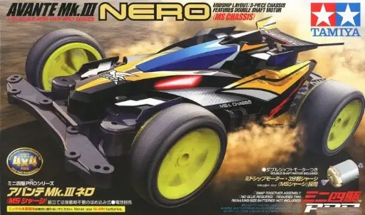 MINI 4 WD TAMIYA 18627 AVANTE MK III NERO