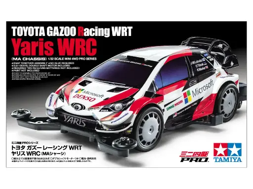 [18654-000] MINI 4 WD TAMIYA 18654 TOYOTA GAZOO YARIS WRC (MA CHASSIS)