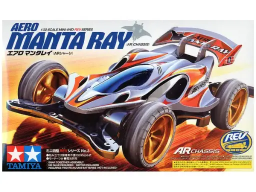 MINI 4 WD TAMIYA AERO MANTA RAY AR CHASSIS