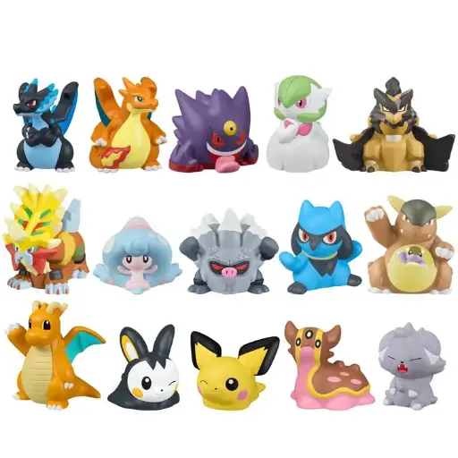 FIGURE BANDAI POKEMON KIDS MEGA CHARIZARD X & MEGA CHARIZARD Y (SET BOX 24PCS)
