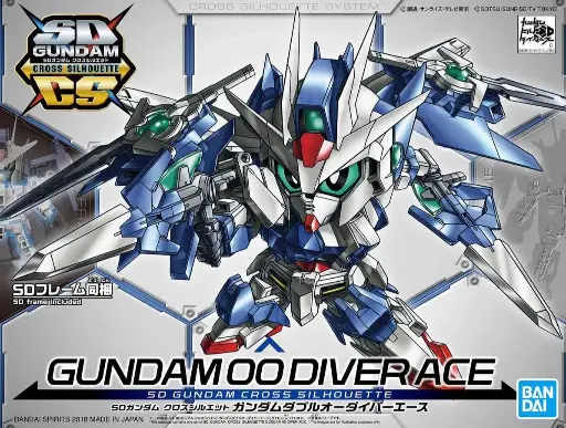 SD SDCS BANDAI GUNDAM 00 DIVER ACE