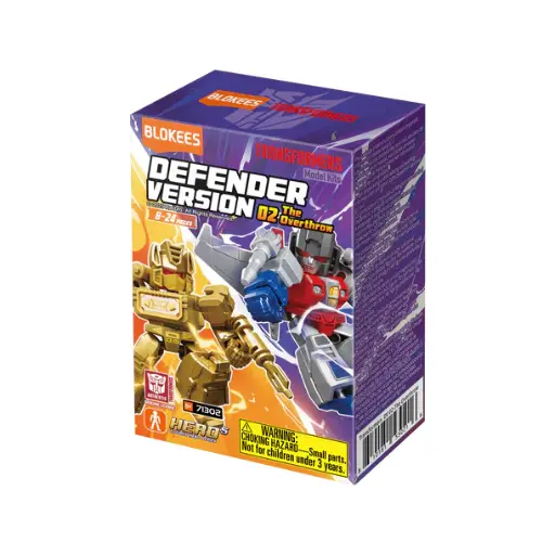 [71302] BLOKEES FIGURES TRANSFORMERS DEFENDER VERSION 02 THE OVERTHROW