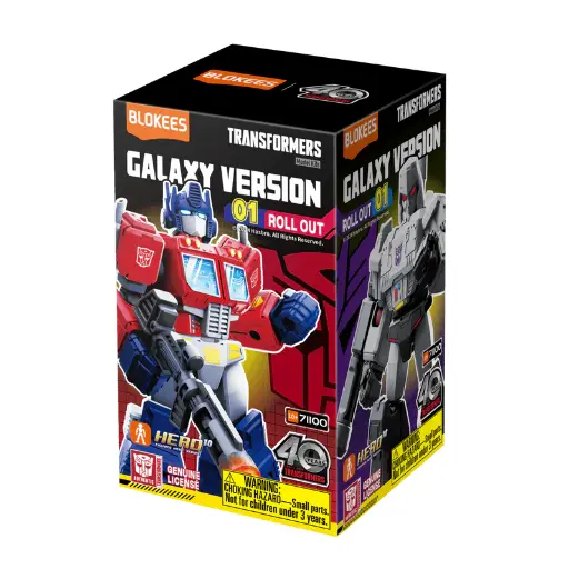 [71100] BLOKEES FIGURES TRANSFORMERS GALAXY VERSION 01 GV-01 ROLL OUT