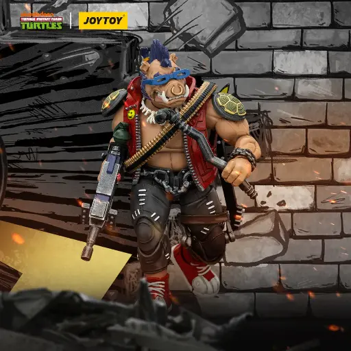 JT8476 TEENAGE MUTANT NINJA TURTLES TMNT BEEBOP JOYTOY ACTION FIGURE