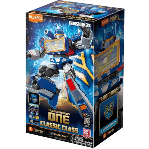 [71183] ACTION FIGURE BLOKEES TRANSFORMERS CC 17 MOVIE SOUNDWAVE