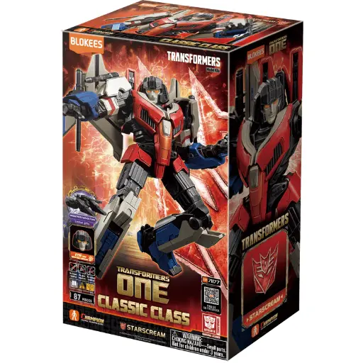 [71177] ACTION FIGURE BLOKEES TRANSFORMERS CC 16 MOVIE ONE STARSCREAM 