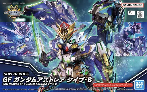 SD BANDAI SDW HEROES GF GUNDAM ASTRAEA TYPE B
