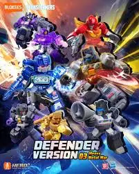 [71304] ACTION FIGURE BLOKEES TRANSFORMERS DEFENDER VERSION 03