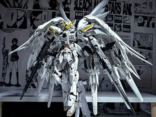 DABAN 8827 1/100 WING GUNDAM SNOW WHITE METAL FRAME VER MODEL KIT