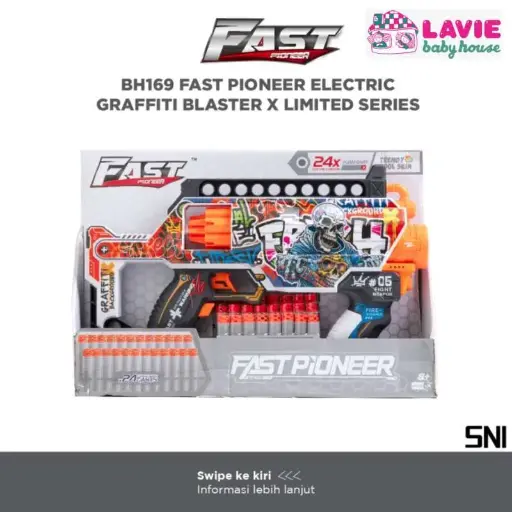 BH169 FAST PIONEER ELECTRIC GRAFFITI BLASTER X LIMITED SERIES 