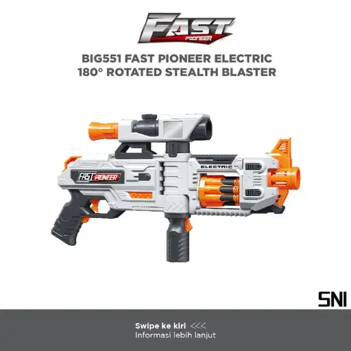 BIG551 FAST PIONEER ELECTRIC 180° ROTATED STEALTH BLASTER 